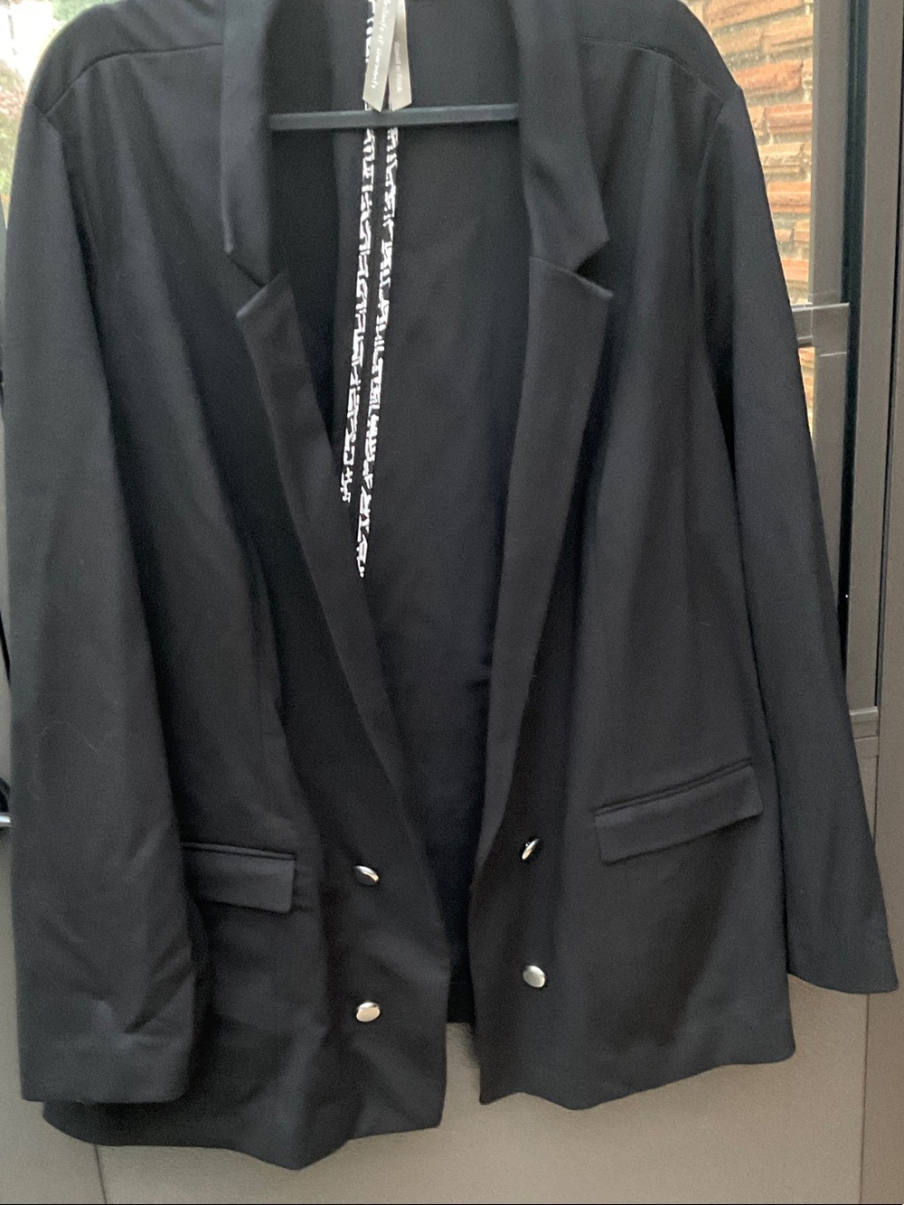 Penningtons Black Double-Breasted Blazer